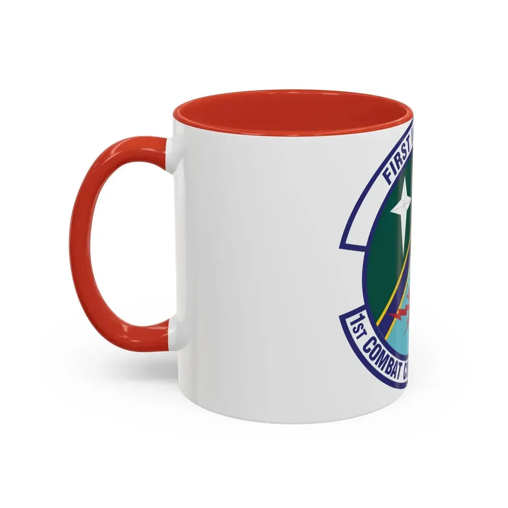 1st Combat Communications Squadron (U.S. Air Force) Accent Coffee Mug - Go Mug Yourself
