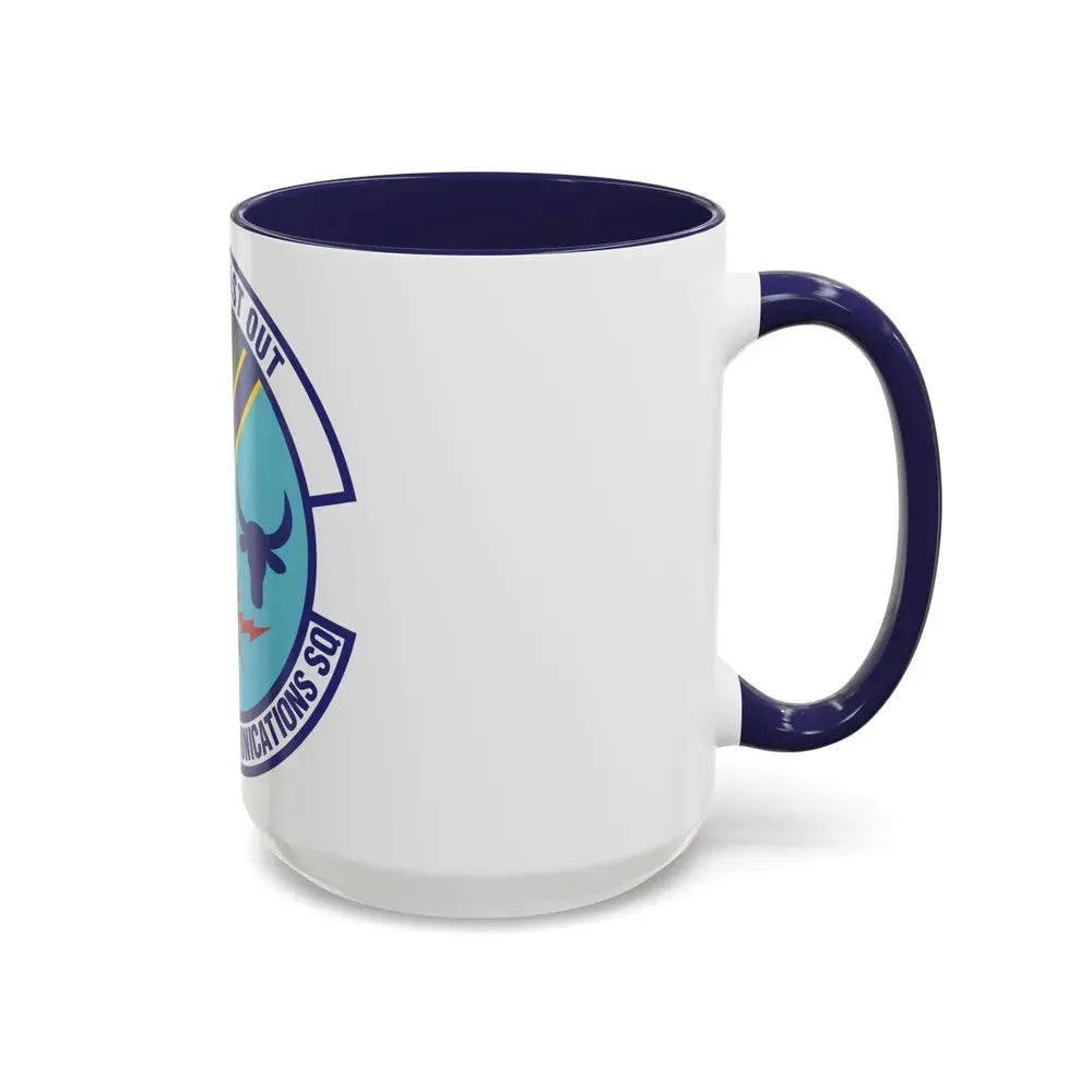 1st Combat Communications Squadron (U.S. Air Force) Accent Coffee Mug - Go Mug Yourself