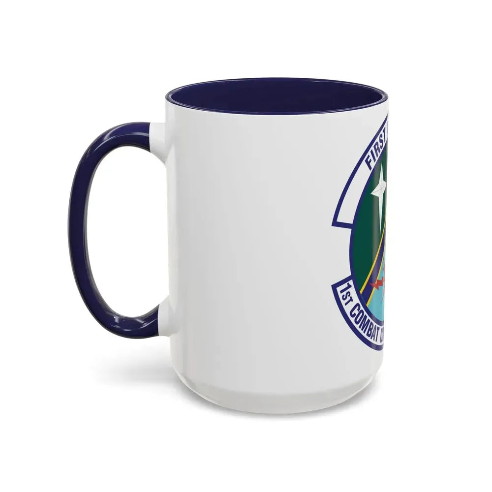 1st Combat Communications Squadron (U.S. Air Force) Accent Coffee Mug - Go Mug Yourself
