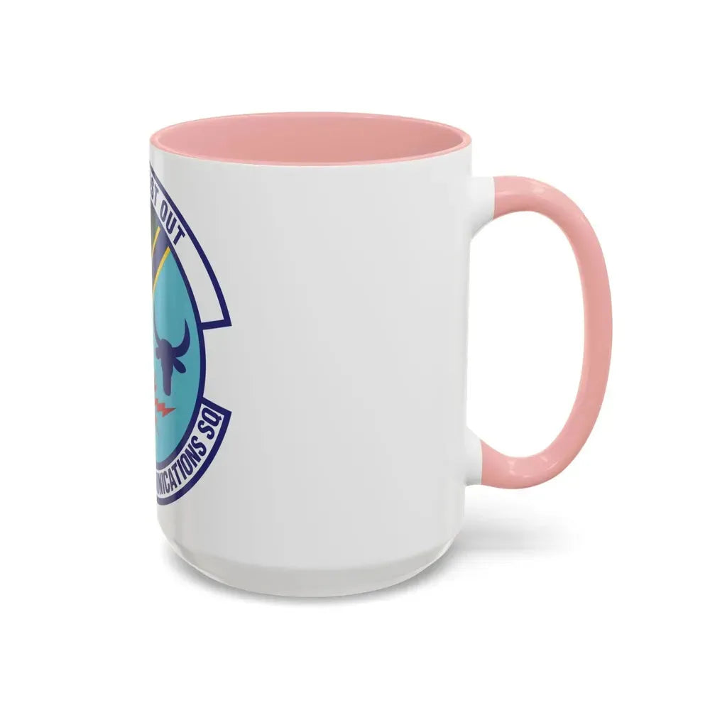 1st Combat Communications Squadron (U.S. Air Force) Accent Coffee Mug - Go Mug Yourself