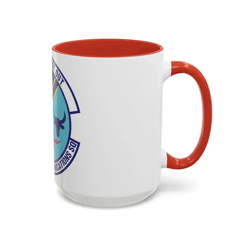 1st Combat Communications Squadron (U.S. Air Force) Accent Coffee Mug - Go Mug Yourself