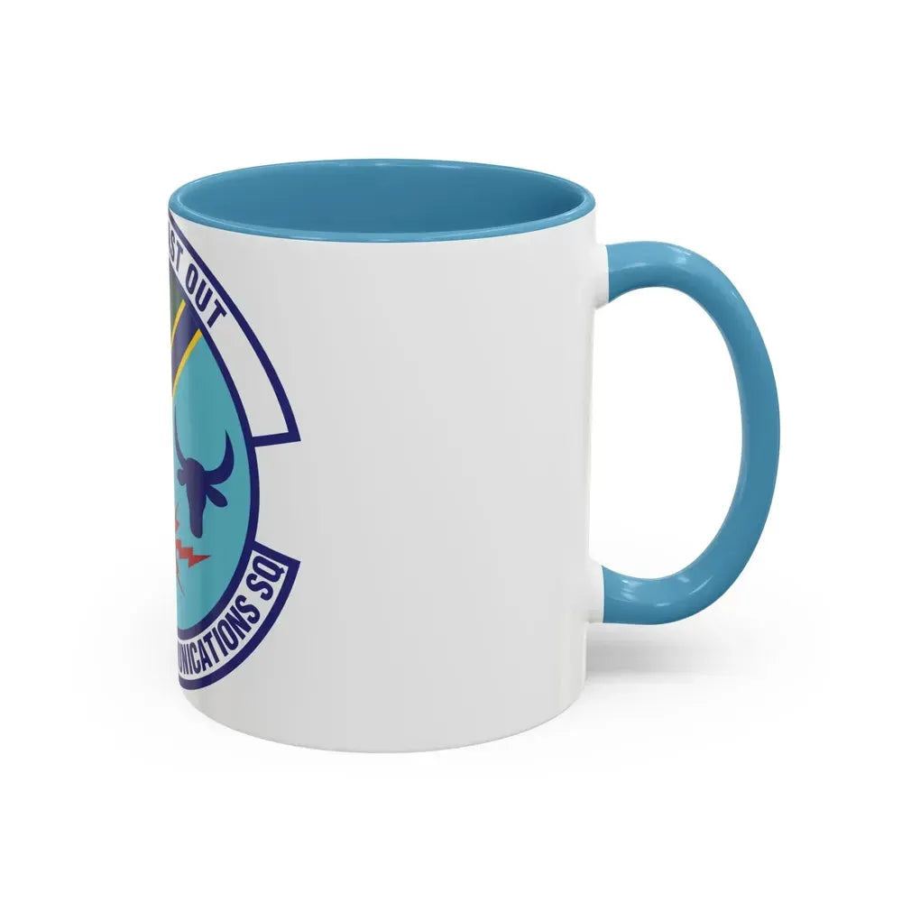 1st Combat Communications Squadron (U.S. Air Force) Accent Coffee Mug - Go Mug Yourself