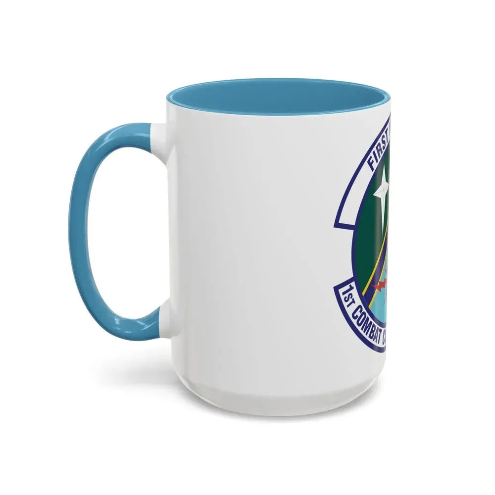 1st Combat Communications Squadron (U.S. Air Force) Accent Coffee Mug - Go Mug Yourself