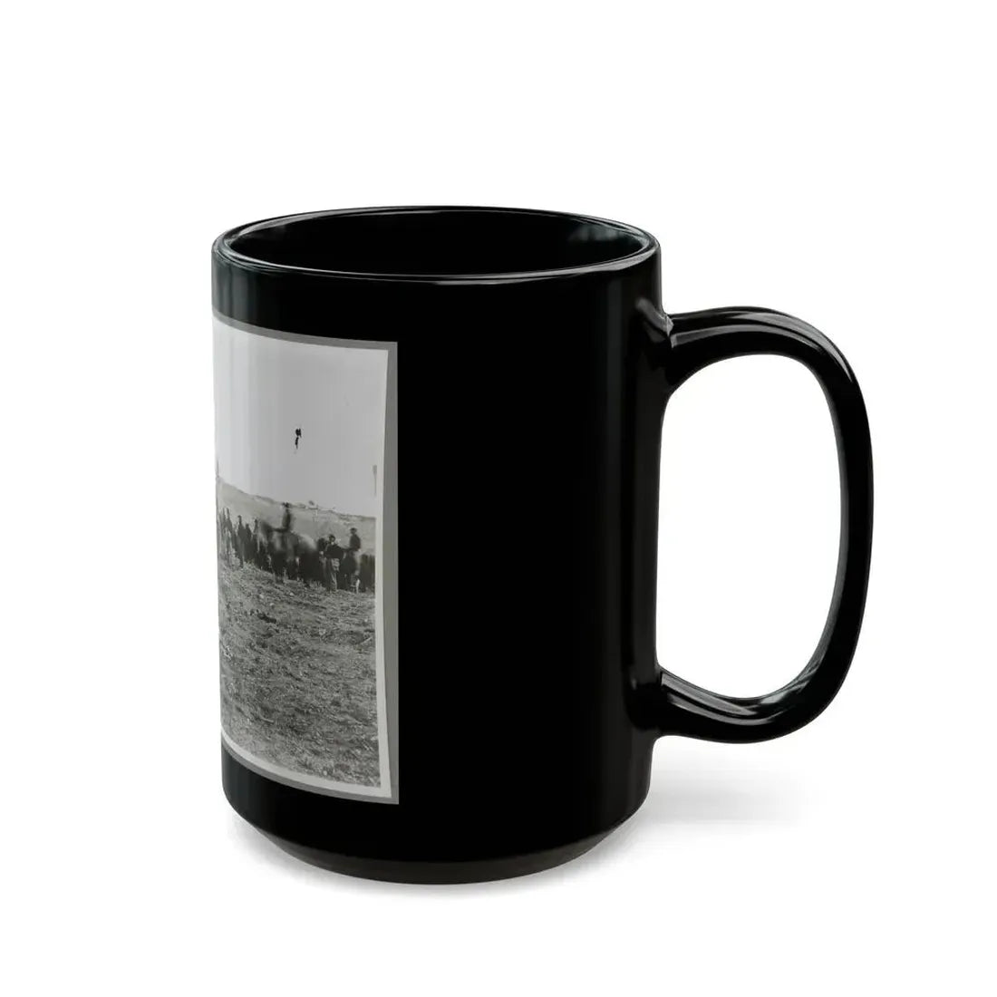 1st Connecticut Battery, Near Fredericksburg, Va., May 2, 1863 (U.S. Civil War) Black Coffee Mug - Go Mug Yourself