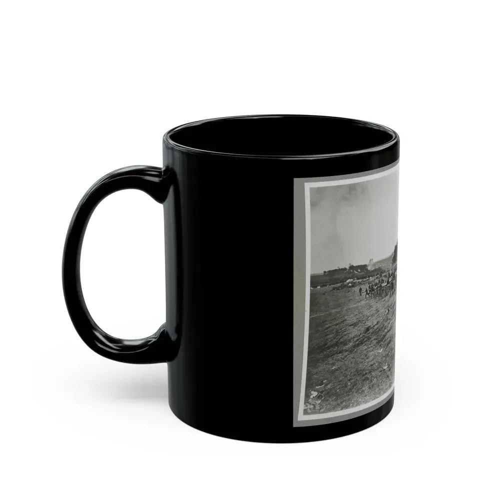 1st Connecticut Battery, Near Fredericksburg, Va., May 2, 1863 (U.S. Civil War) Black Coffee Mug - Go Mug Yourself