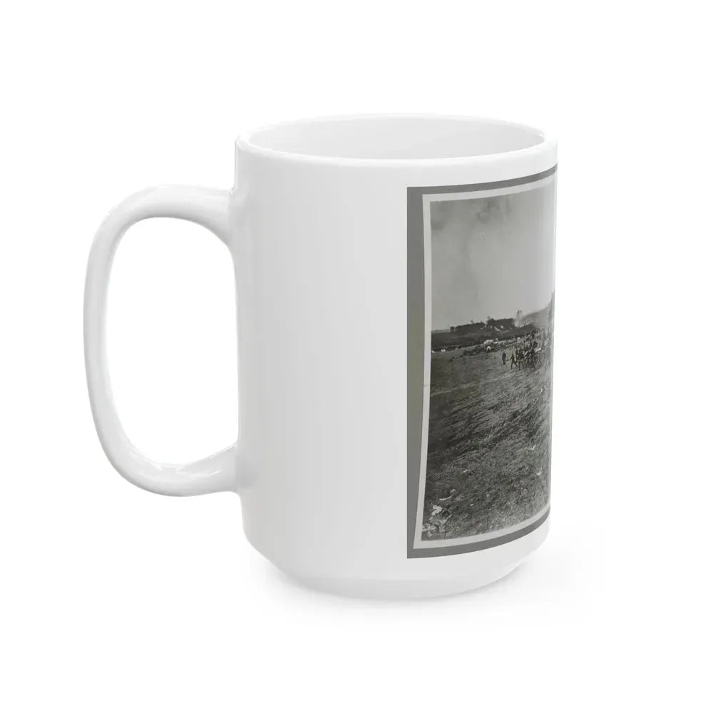 1st Connecticut Battery, Near Fredericksburg, Va., May 2, 1863 (U.S. Civil War) White Coffee Mug - Go Mug Yourself