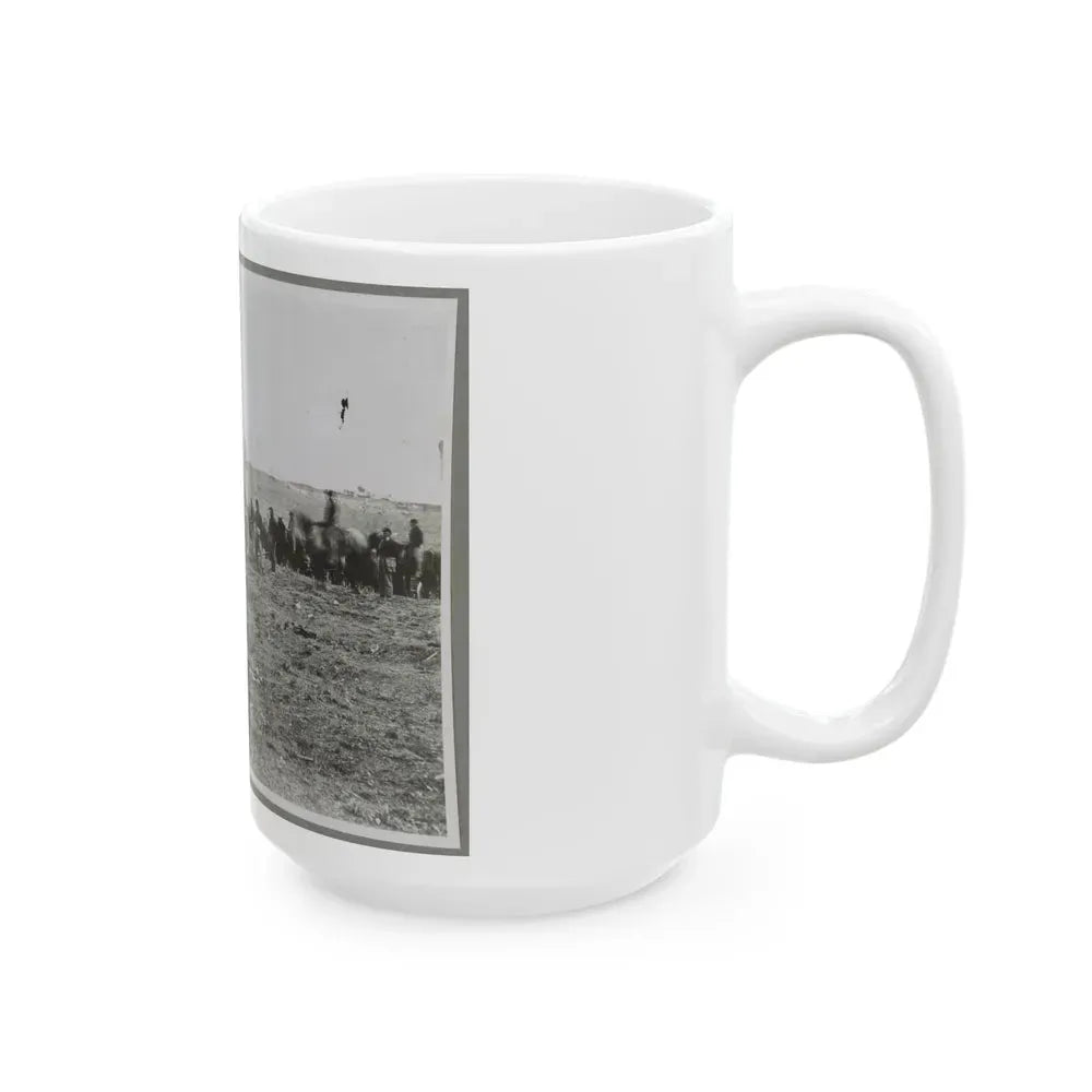 1st Connecticut Battery, Near Fredericksburg, Va., May 2, 1863 (U.S. Civil War) White Coffee Mug - Go Mug Yourself