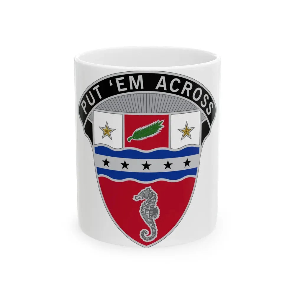 1st Engineer Brigade (U.S. Army) White Coffee Mug 11oz - Go Mug Yourself