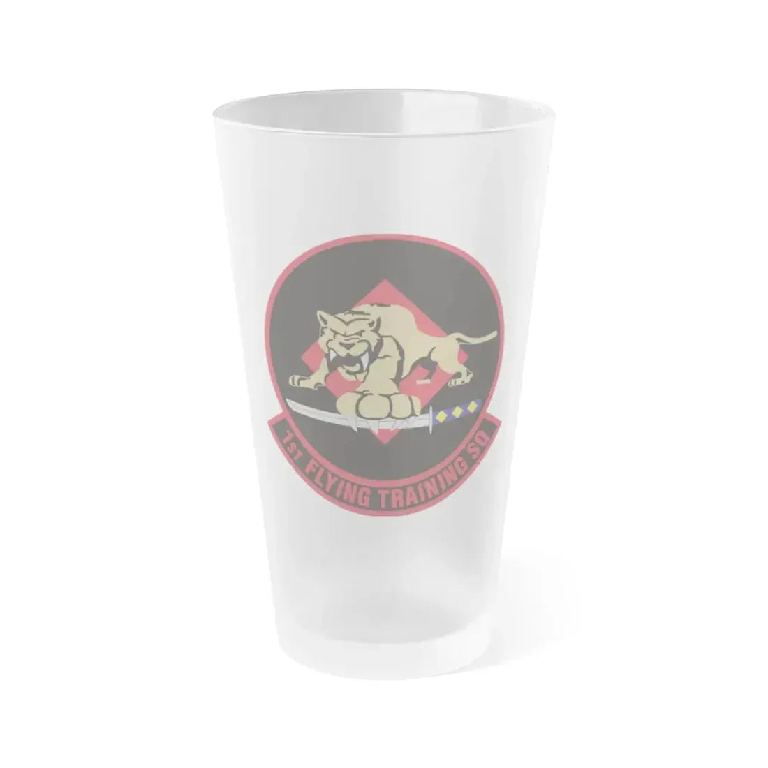 1st Flying Training Squadron (U.S. Air Force) Frosted Pint Glass 16oz 16oz Frosted - Go Mug Yourself