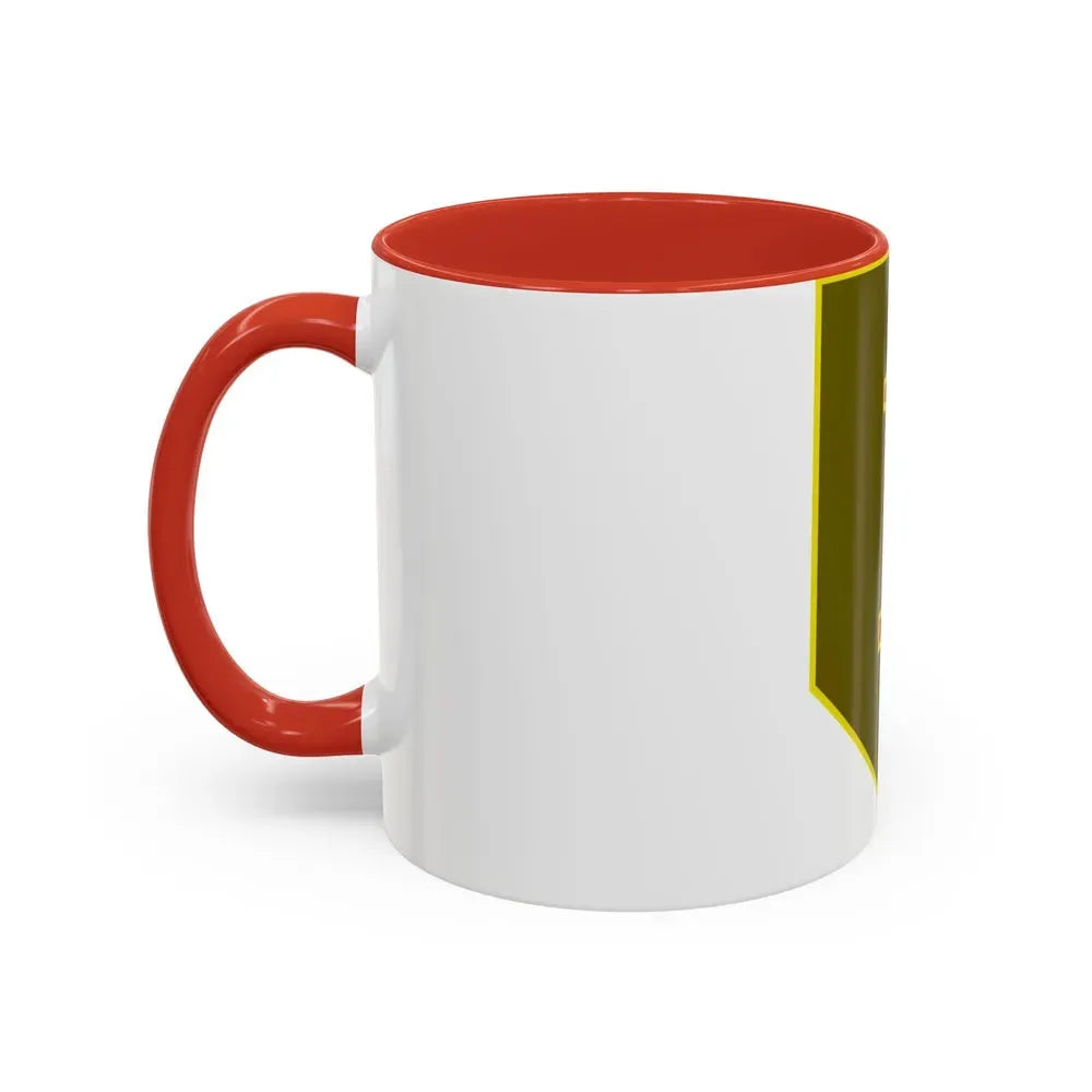 1st Infantry Division (U.S. Army) Accent Coffee Mug - Go Mug Yourself