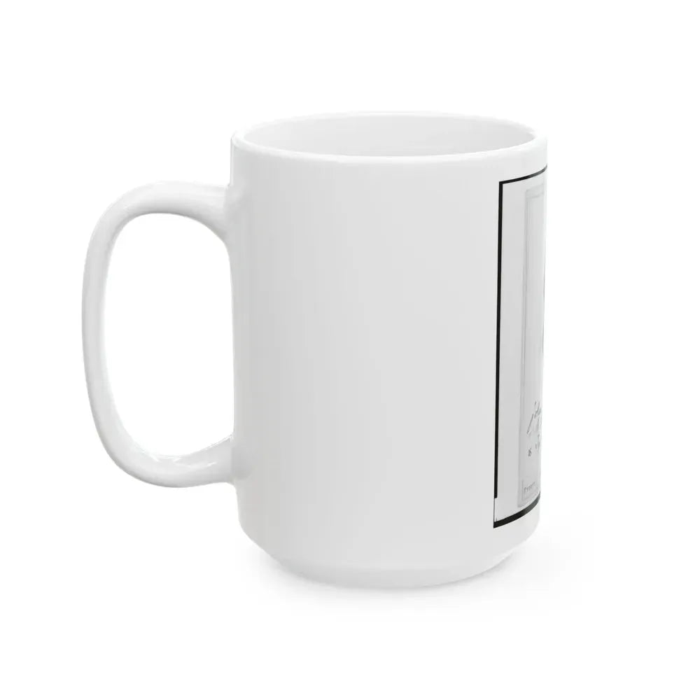 1st Lieutenant John Paul Kuntze, Union Officer, Bust Portrait, Facing Front (U.S. Civil War) White Coffee Mug - Go Mug Yourself