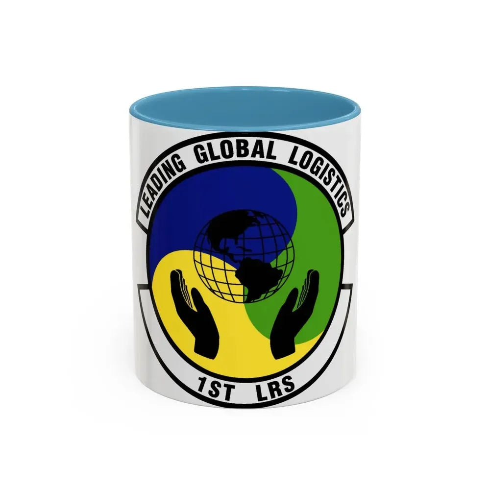 1st Logistics Readiness Squadron (U.S. Air Force) Accent Coffee Mug 11oz Light Blue - Go Mug Yourself