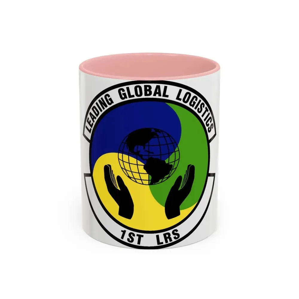1st Logistics Readiness Squadron (U.S. Air Force) Accent Coffee Mug 11oz Pink - Go Mug Yourself