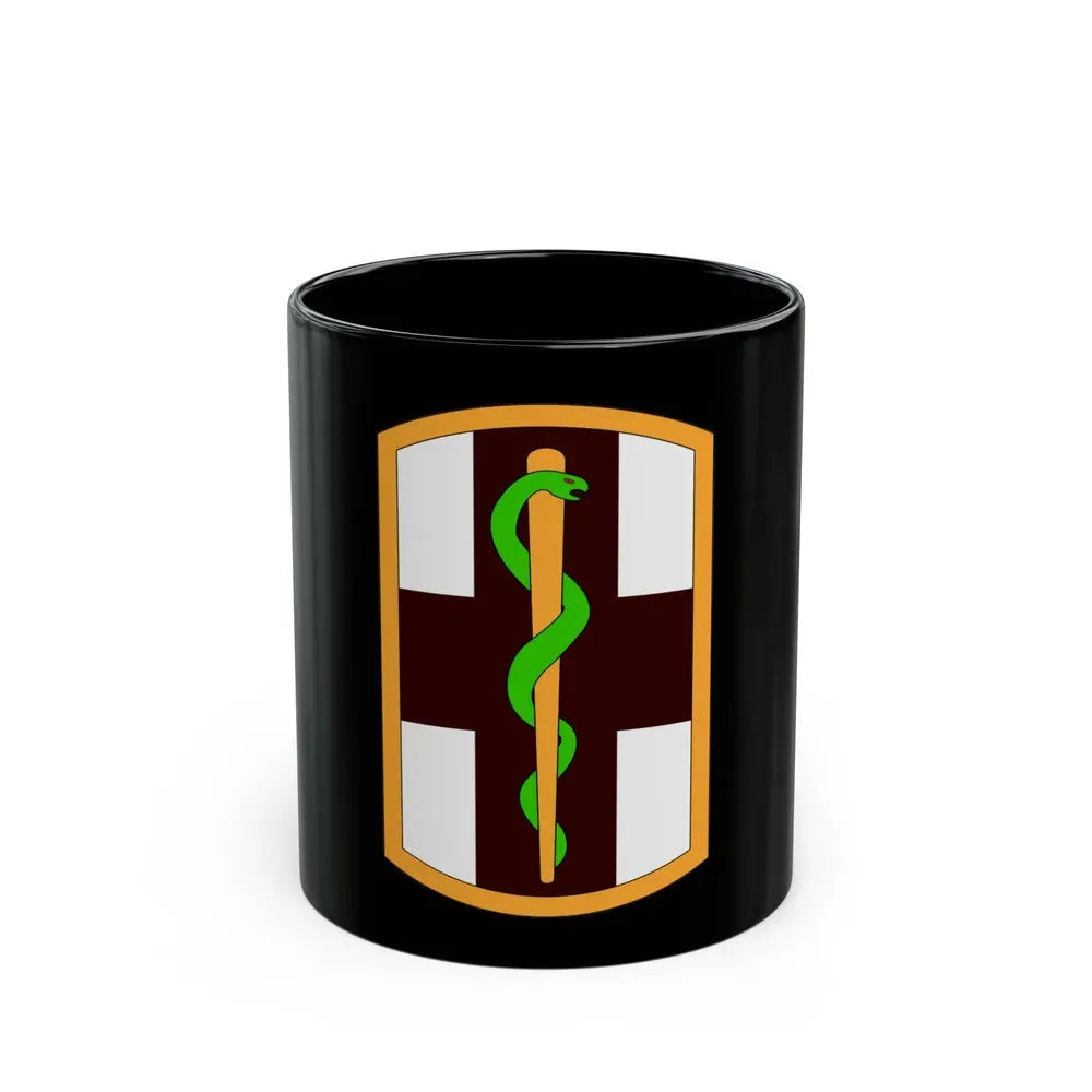 1st Medical Brigade (U.S. Army) Black Coffee Mug 11oz - Go Mug Yourself