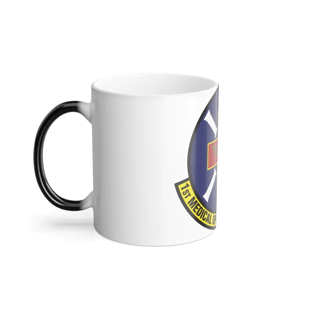 1st Medical Operations Squadron (U.S. Air Force) Color Changing Coffee Mug-Go Mug Yourself