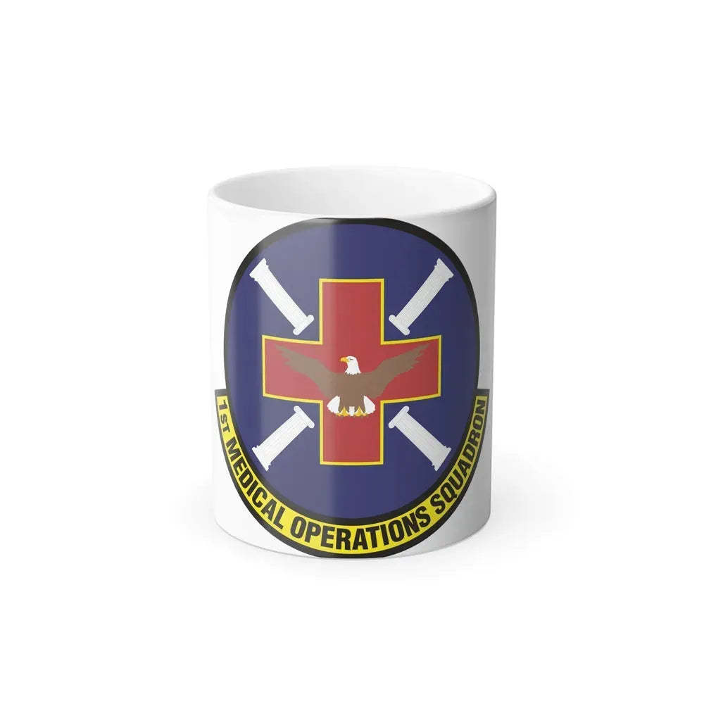 1st Medical Operations Squadron (U.S. Air Force) Color Changing Coffee Mug 11oz - Go Mug Yourself