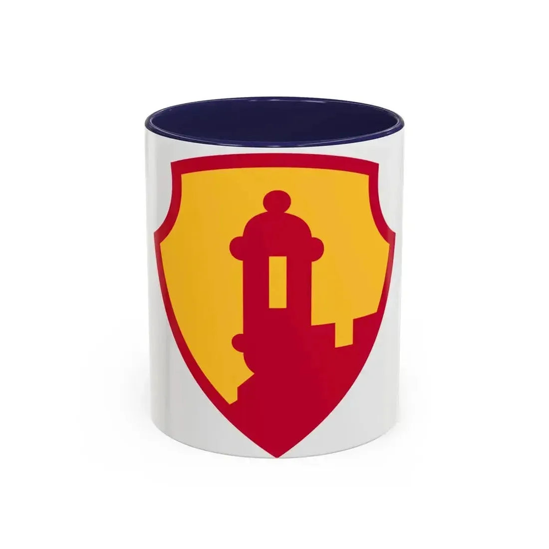 1st Mission Support Command 2 (U.S. Army) Accent Coffee Mug 11oz Navy - Go Mug Yourself