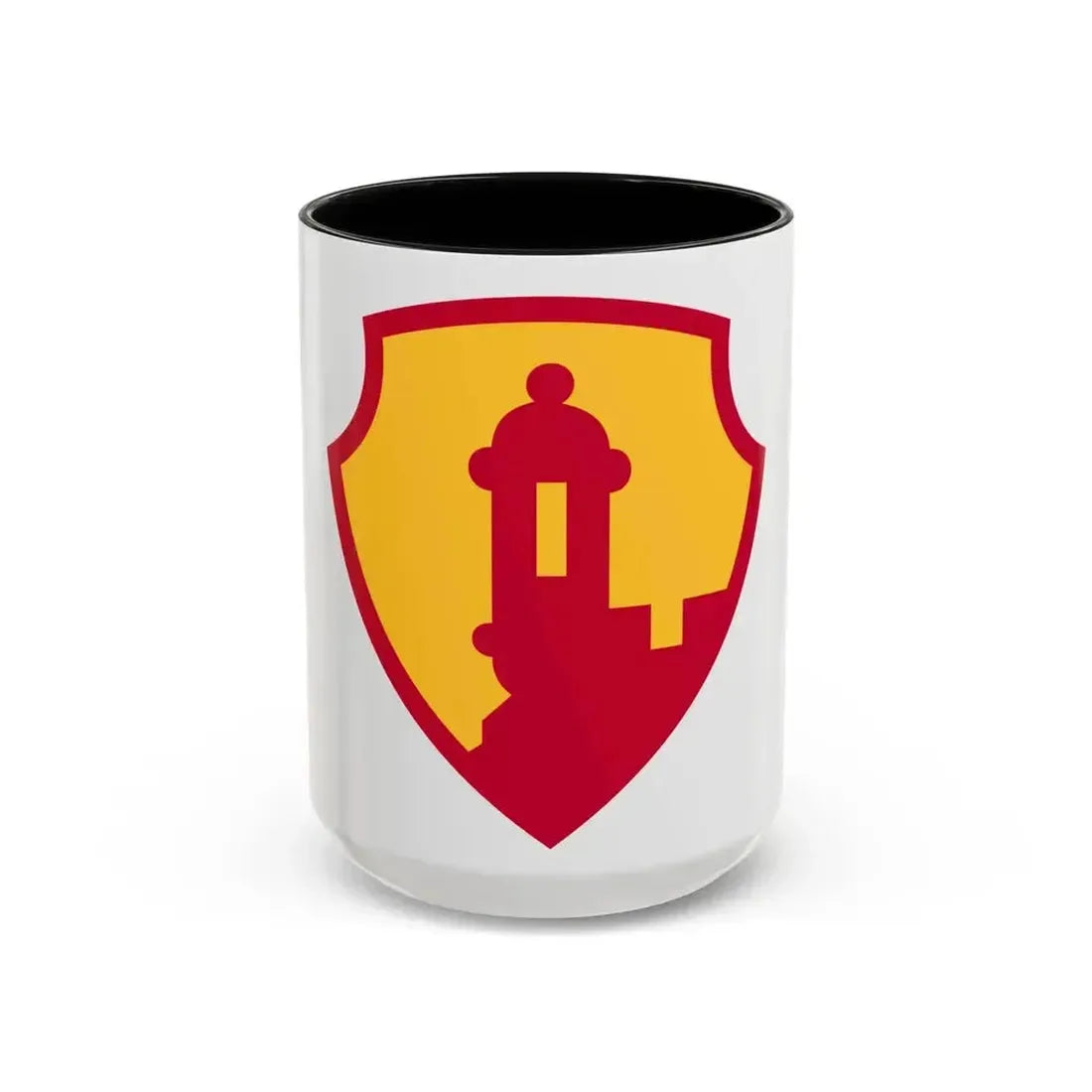 1st Mission Support Command 2 (U.S. Army) Accent Coffee Mug 15oz Black - Go Mug Yourself