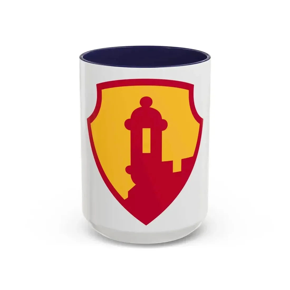 1st Mission Support Command 2 (U.S. Army) Accent Coffee Mug 15oz Navy - Go Mug Yourself