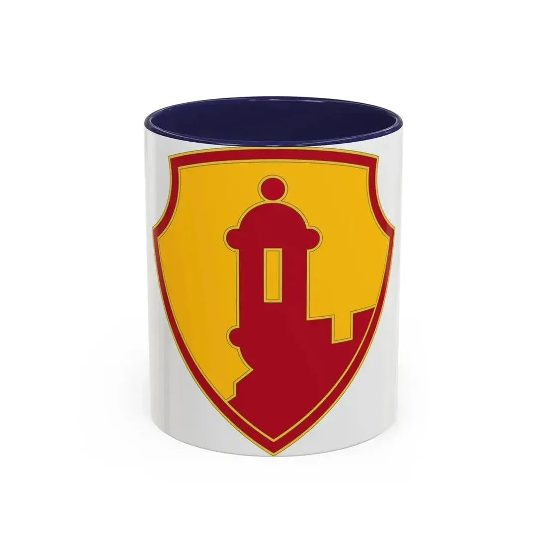 1ST MISSION SUPPORT COMMAND (U.S. Army) Accent Coffee Mug 11oz Navy - Go Mug Yourself