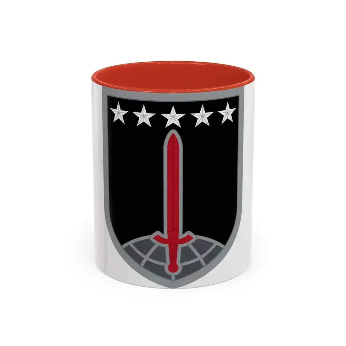 1ST MULTIDOMAIN TASK FORCE (U.S. Army) Accent Coffee Mug 11oz Red - Go Mug Yourself