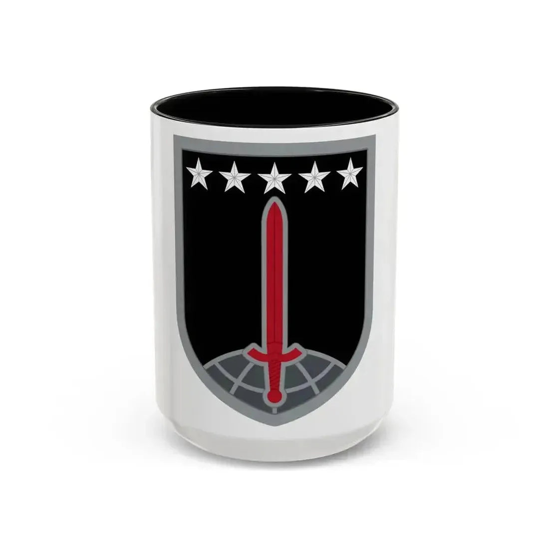 1ST MULTIDOMAIN TASK FORCE (U.S. Army) Accent Coffee Mug 15oz Black - Go Mug Yourself