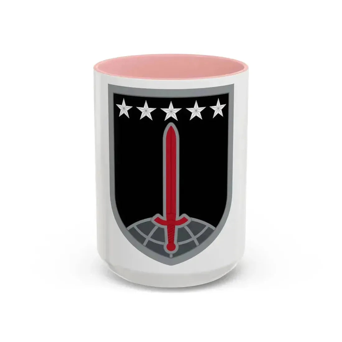 1ST MULTIDOMAIN TASK FORCE (U.S. Army) Accent Coffee Mug 15oz Pink - Go Mug Yourself