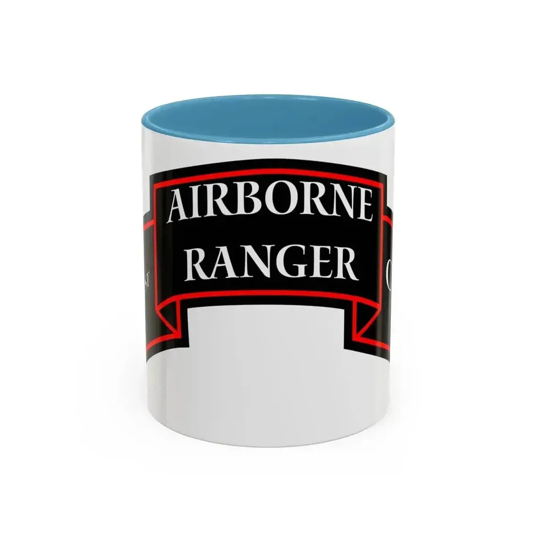 1st Ranger Infantry Company (U.S. Army) Accent Coffee Mug 11oz Light Blue - Go Mug Yourself