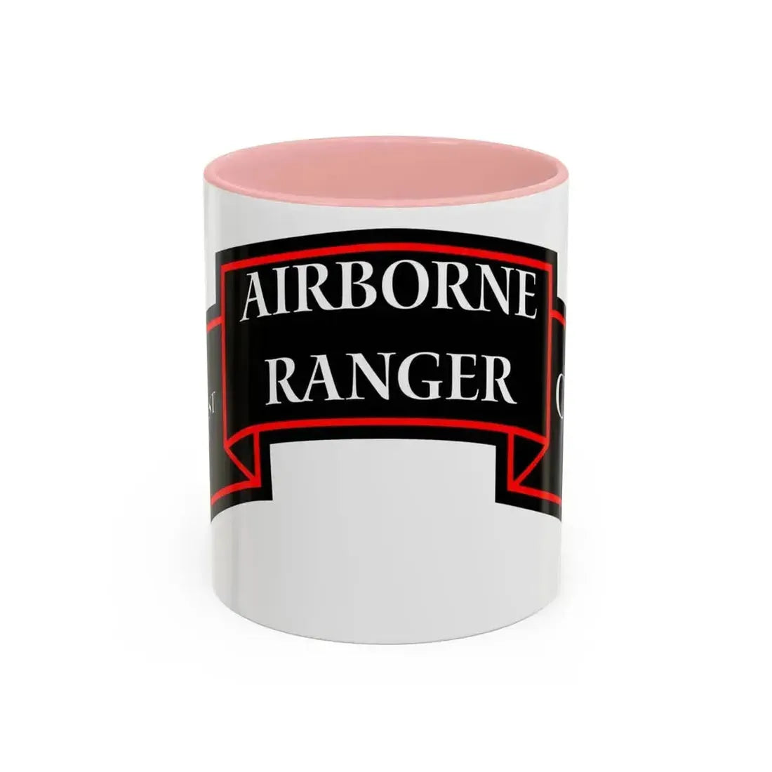 1st Ranger Infantry Company (U.S. Army) Accent Coffee Mug 11oz Pink - Go Mug Yourself
