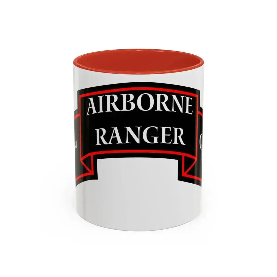 1st Ranger Infantry Company (U.S. Army) Accent Coffee Mug 11oz Red - Go Mug Yourself