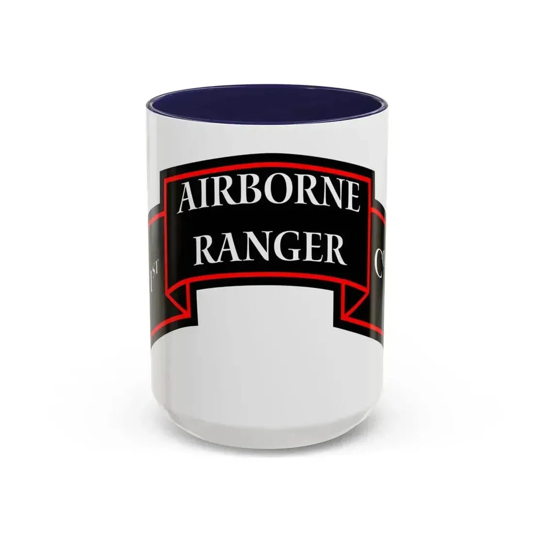 1st Ranger Infantry Company (U.S. Army) Accent Coffee Mug 15oz Navy - Go Mug Yourself
