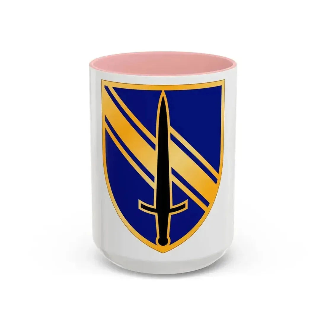 1st Security Forces Assistance Brigade (U.S. Army) Accent Coffee Mug 15oz Pink - Go Mug Yourself