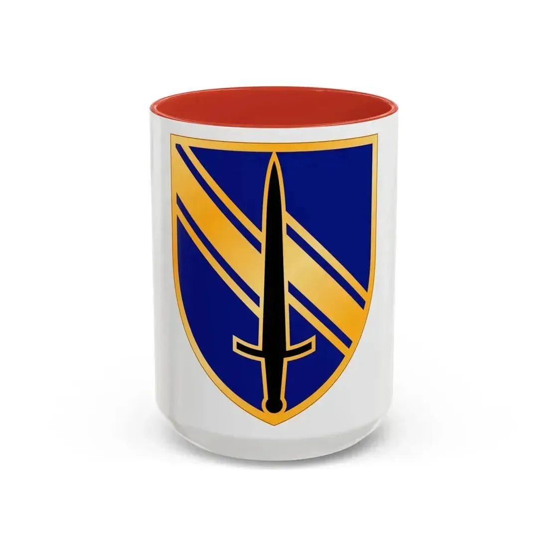 1st Security Forces Assistance Brigade (U.S. Army) Accent Coffee Mug 15oz Red - Go Mug Yourself