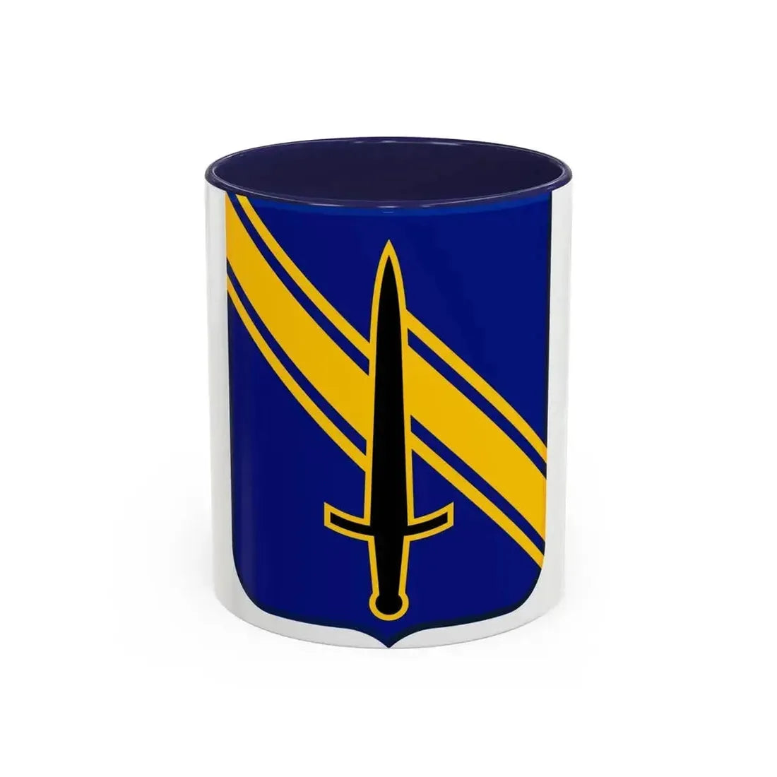 1st Security Forces Assistance Brigade v2 (U.S. Army) Accent Coffee Mug 11oz Navy - Go Mug Yourself