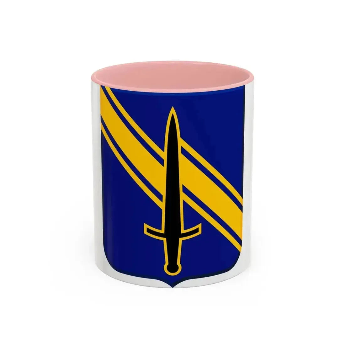 1st Security Forces Assistance Brigade v2 (U.S. Army) Accent Coffee Mug 11oz Pink - Go Mug Yourself
