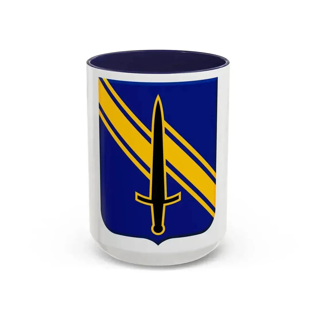1st Security Forces Assistance Brigade v2 (U.S. Army) Accent Coffee Mug 15oz Navy - Go Mug Yourself