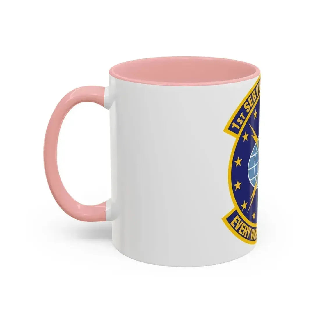 1st Services Squadron (U.S. Air Force) Accent Coffee Mug - Go Mug Yourself