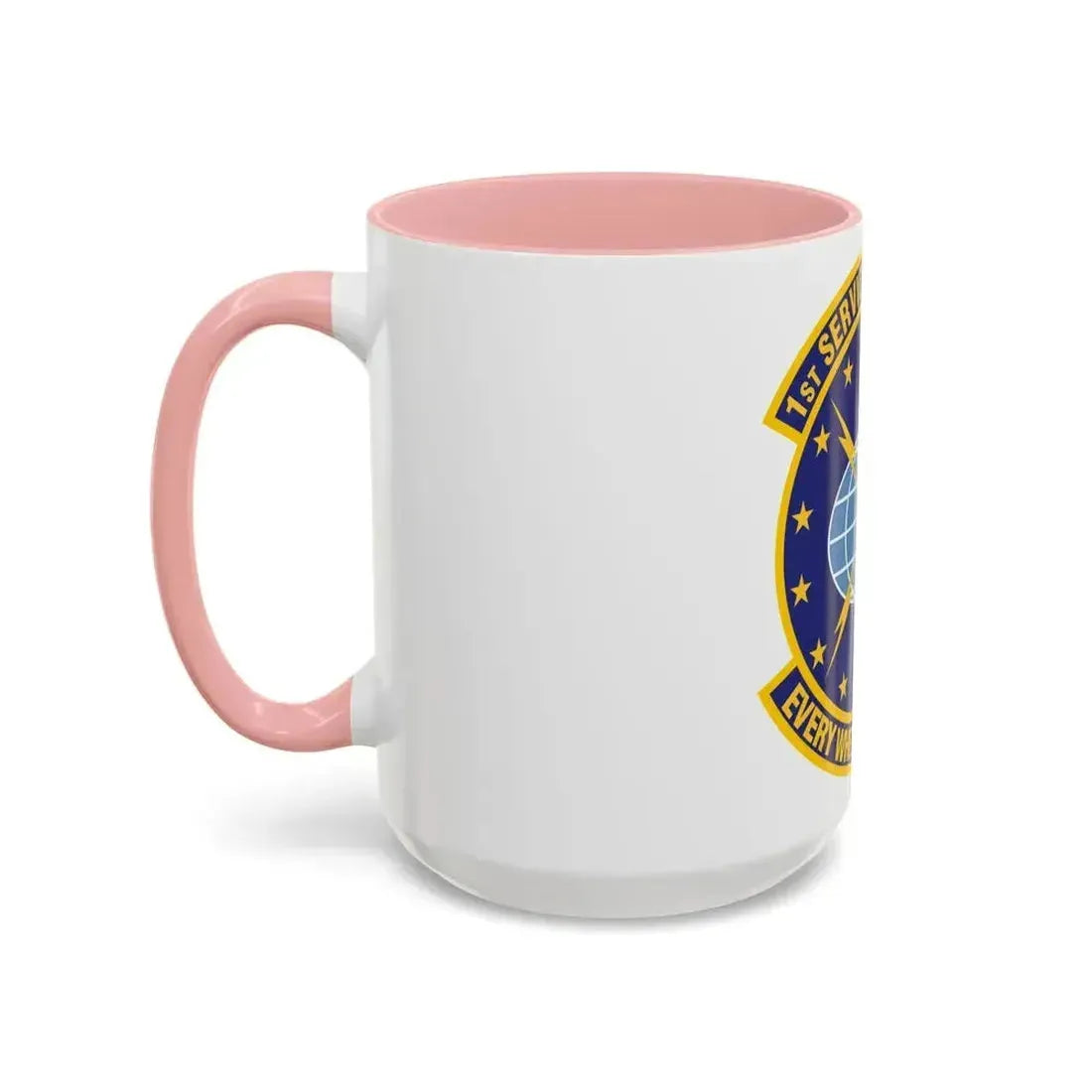 1st Services Squadron (U.S. Air Force) Accent Coffee Mug - Go Mug Yourself