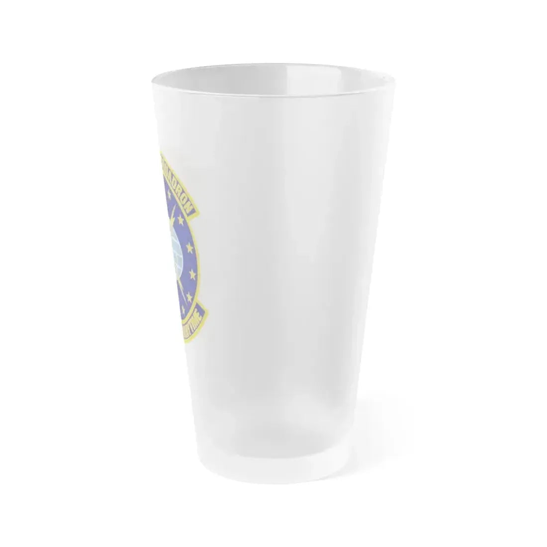 1st Services Squadron (U.S. Air Force) Frosted Pint Glass 16oz - Go Mug Yourself