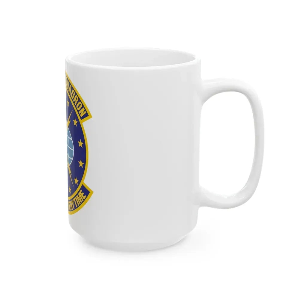 1st Services Squadron (U.S. Air Force) White Coffee Mug - Go Mug Yourself