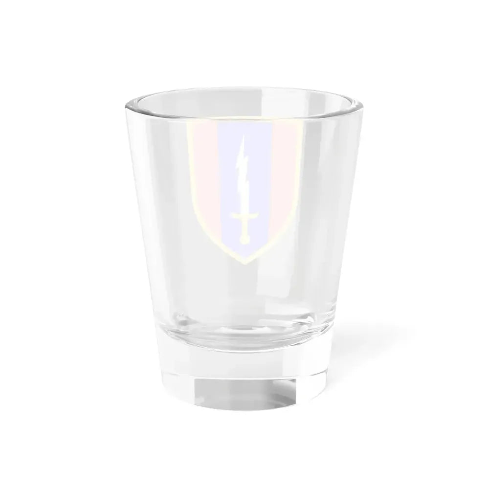 1st Signal Brigade (U.S. Army) Shot Glass 1.5oz - Go Mug Yourself