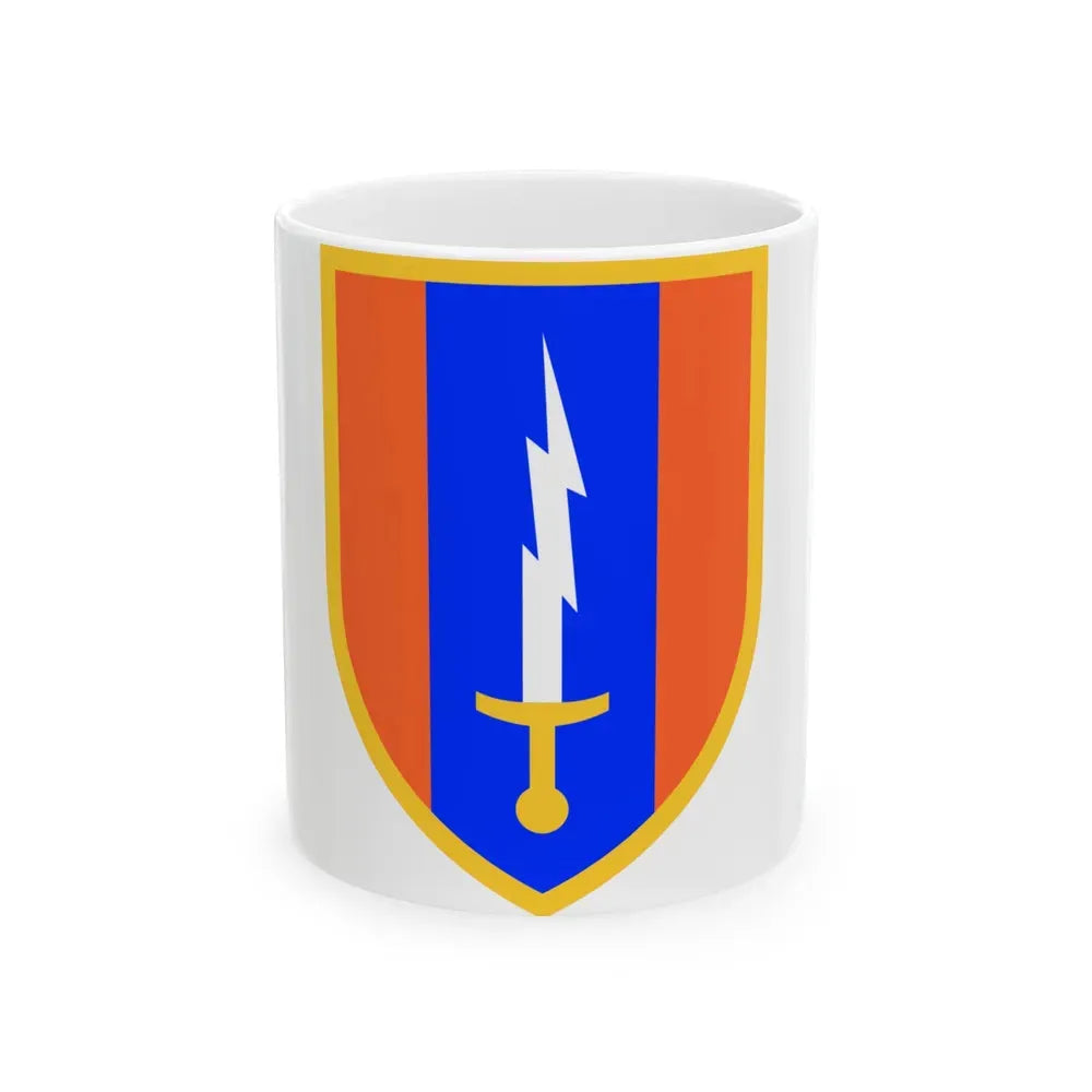 1st Signal Brigade (U.S. Army) White Coffee Mug 11oz - Go Mug Yourself