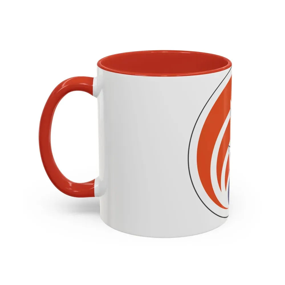 1st Signal Command (U.S. Army) Accent Coffee Mug - Go Mug Yourself