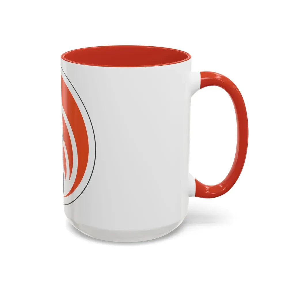 1st Signal Command (U.S. Army) Accent Coffee Mug - Go Mug Yourself
