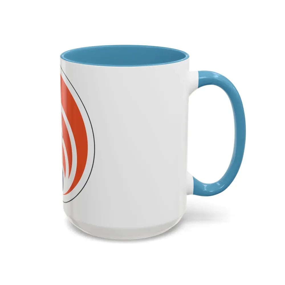 1st Signal Command (U.S. Army) Accent Coffee Mug - Go Mug Yourself
