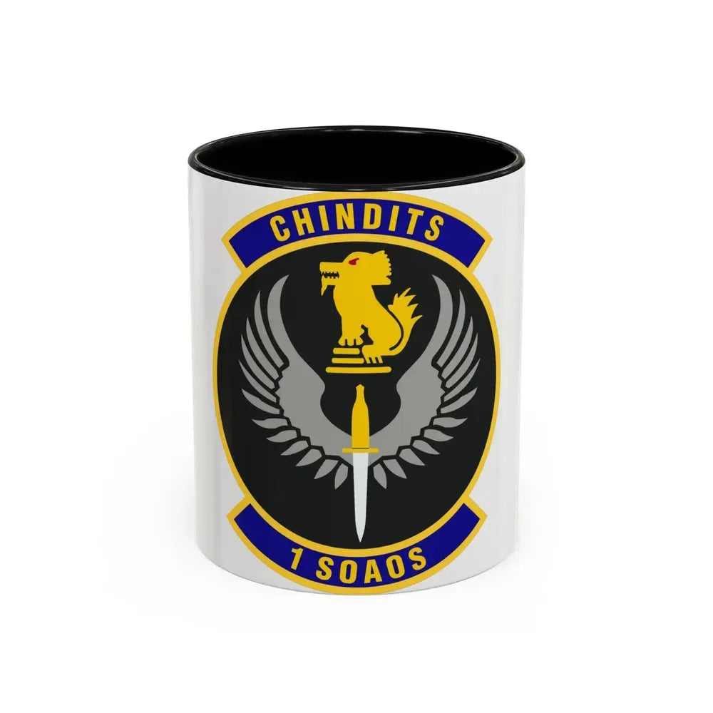 1st Special Operations Air Operations Squadron (U.S. Air Force) Accent Coffee Mug 11oz Black - Go Mug Yourself