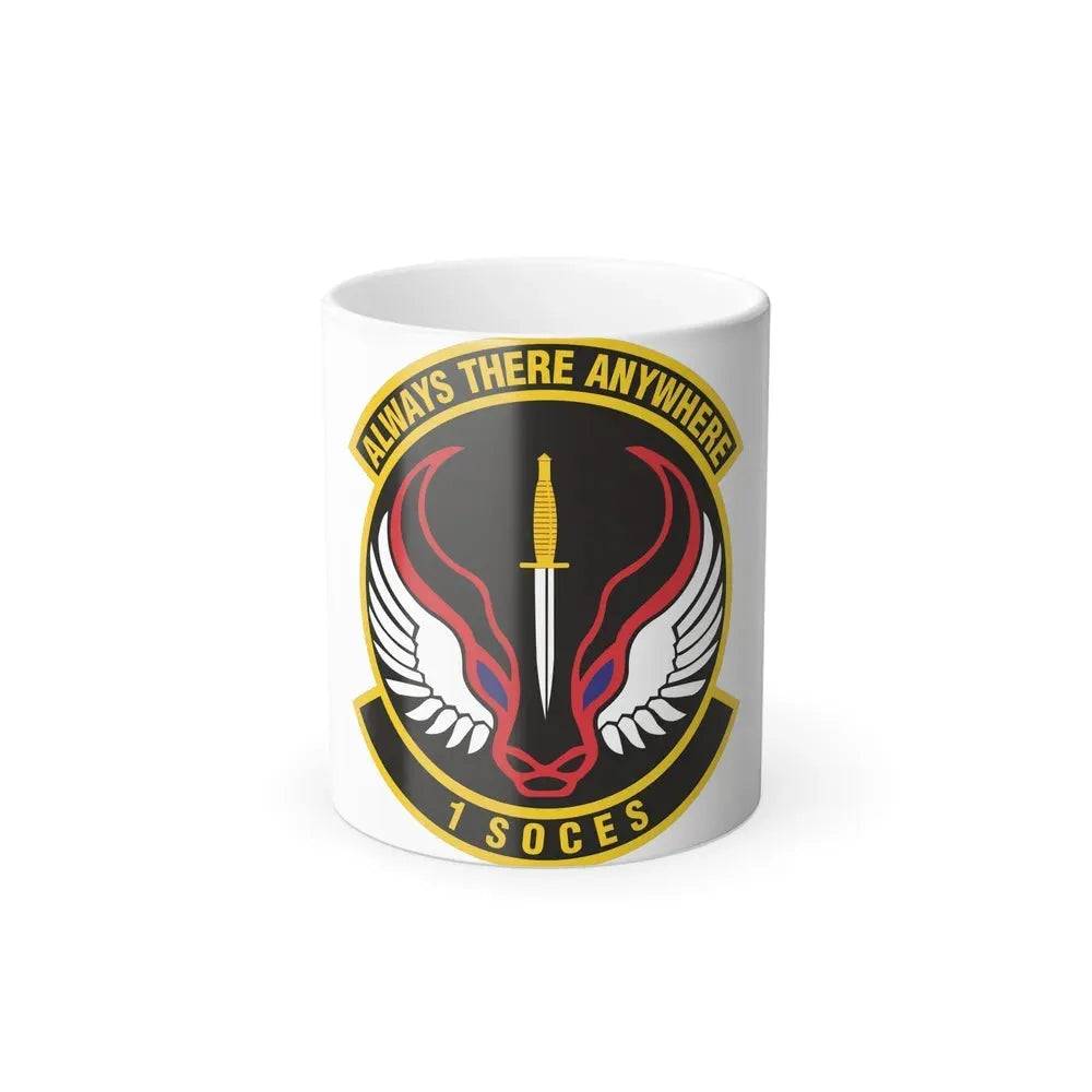 1st Special Operations Civil Engineer Squadron (U.S. Air Force) Color Changing Coffee Mug 11oz - Go Mug Yourself