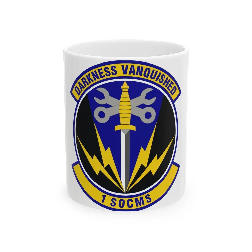 1st Special Operations Component Maintenance Squadron (U.S. Air Force) White Coffee Mug 11oz - Go Mug Yourself