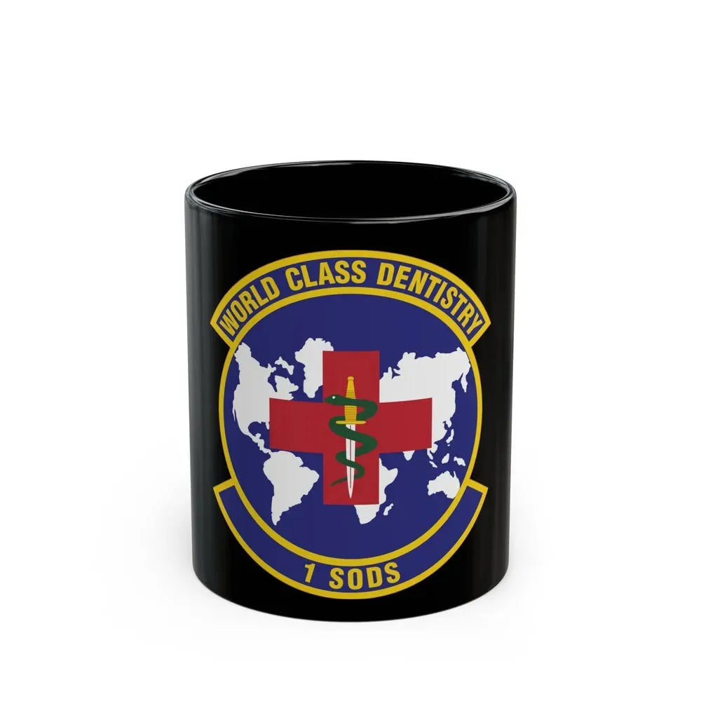 1st Special Operations Dental Squadron (U.S. Air Force) Black Coffee Mug 11oz - Go Mug Yourself