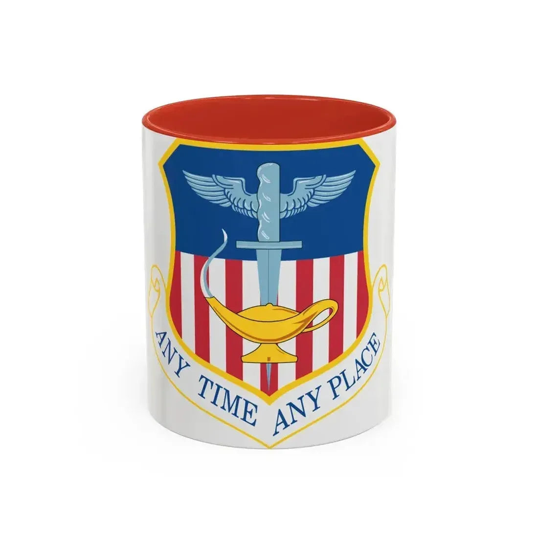 1st Special Operations Wing (U.S. Air Force) Accent Coffee Mug 11oz Red - Go Mug Yourself
